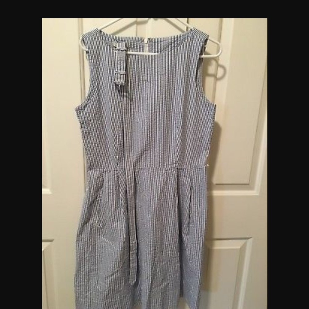 Seersucker Dress